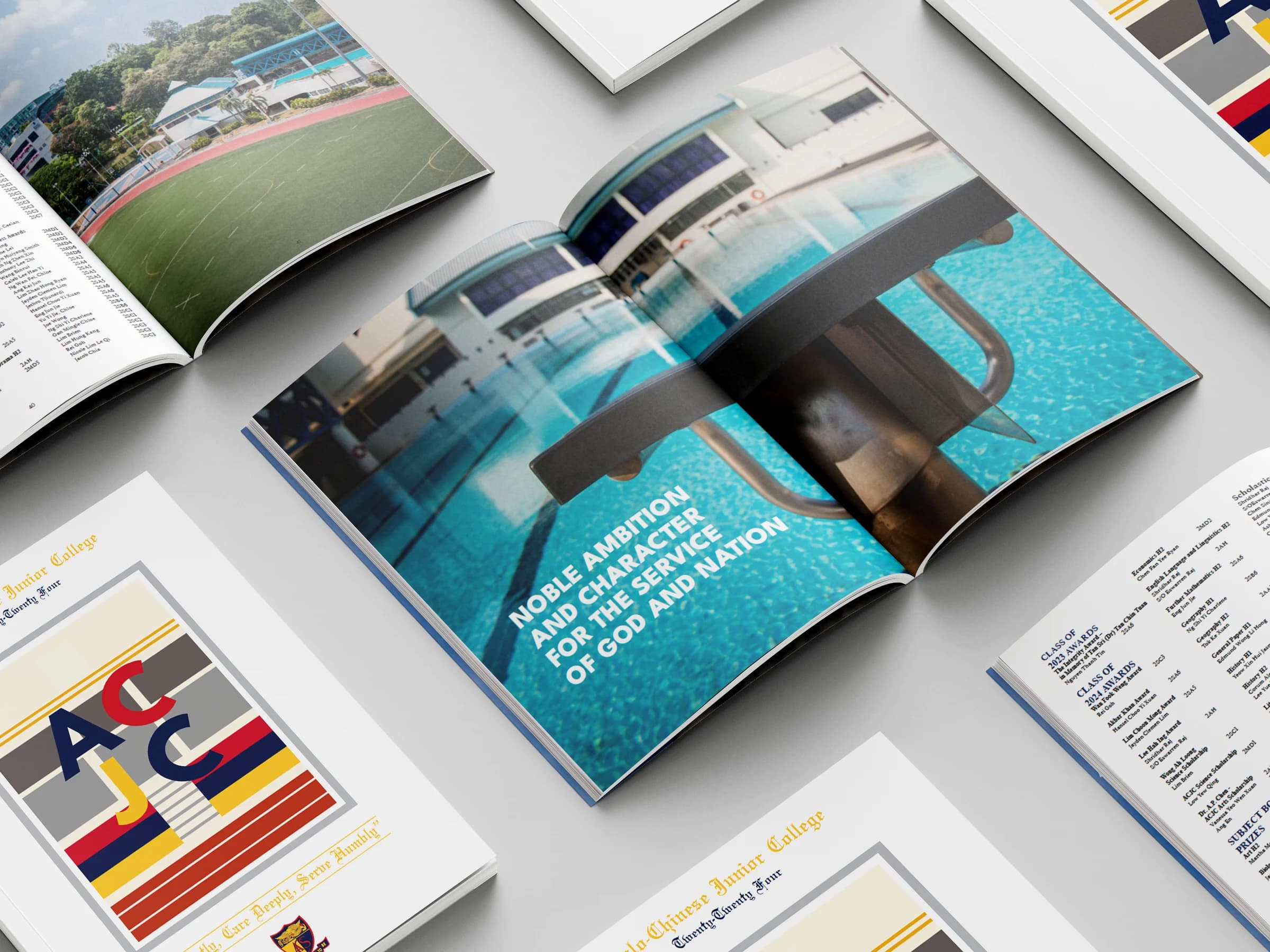 Anglo-Chinese Junior College Yearbook visual documentation 2