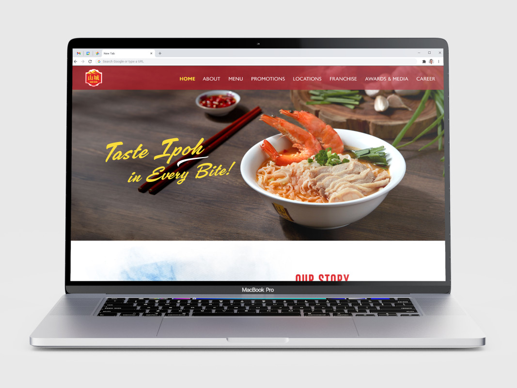 Shan Cheng_website mockup